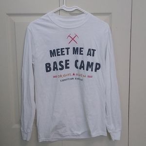 Disney base camp long sleeve shirt